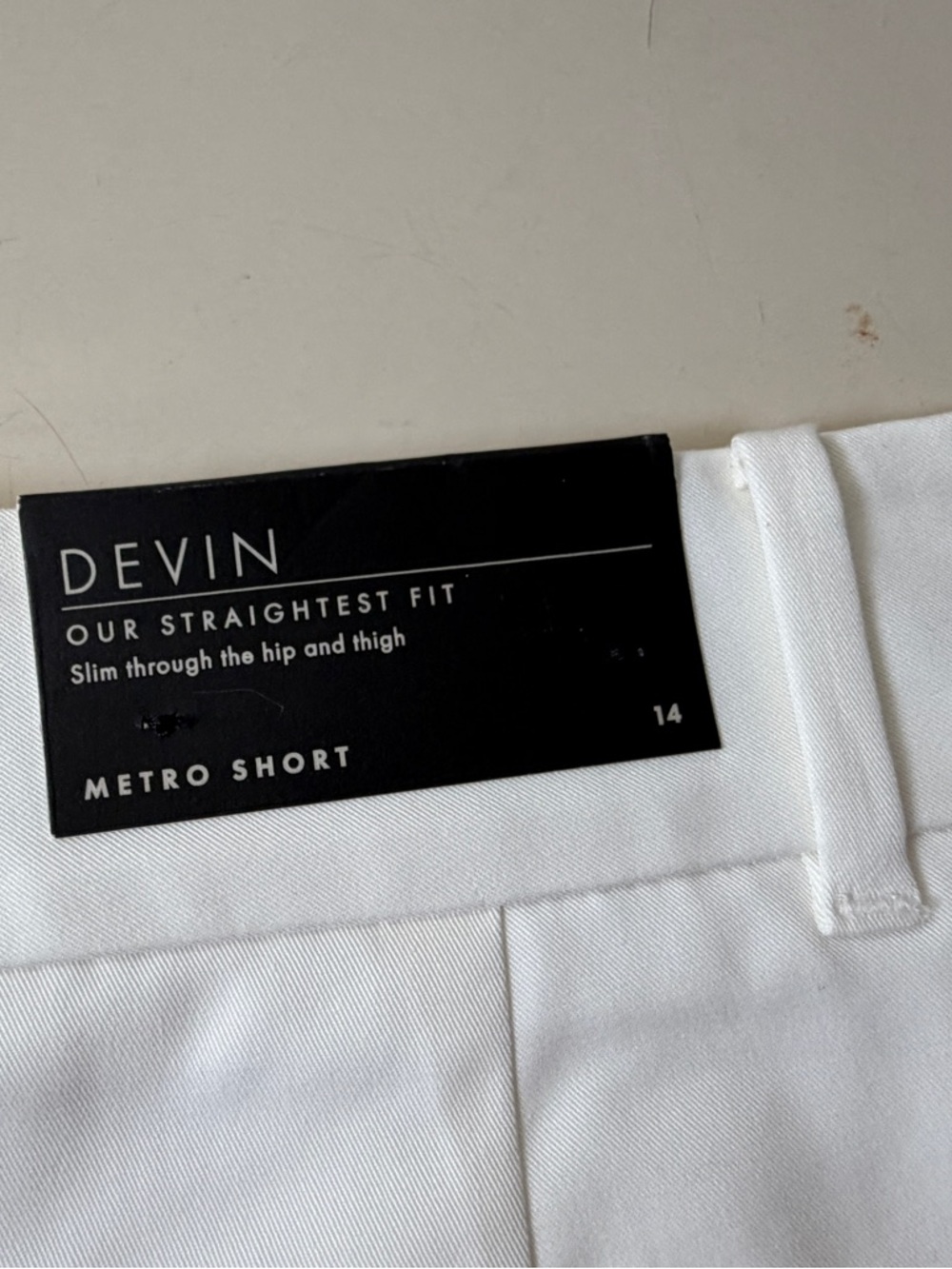 Ann Taylor White Devin Metro Short - Picture 5 of 10